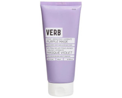 Purple hair mask to neutralize yellow tones + moisturize