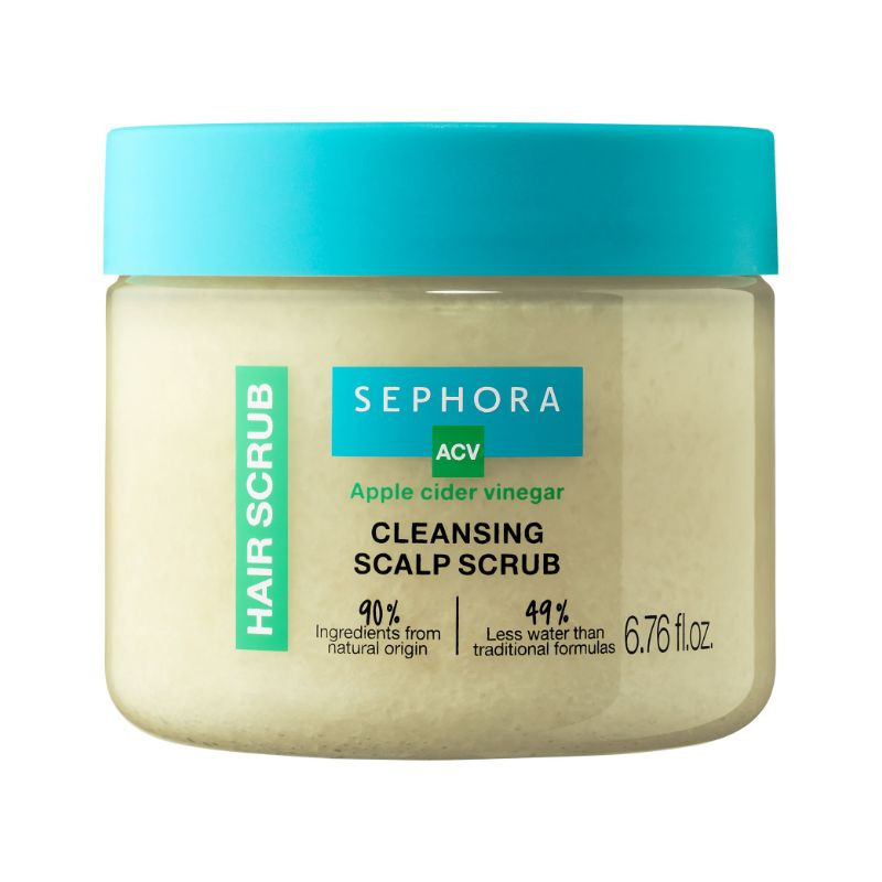 Hair cleansing exfoliant