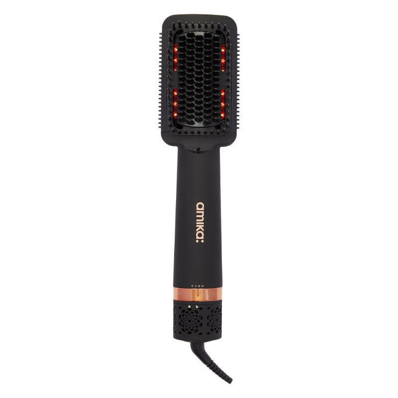 amika Brosse pour défriser à double action 2-en-1 pour sèche-cheveux