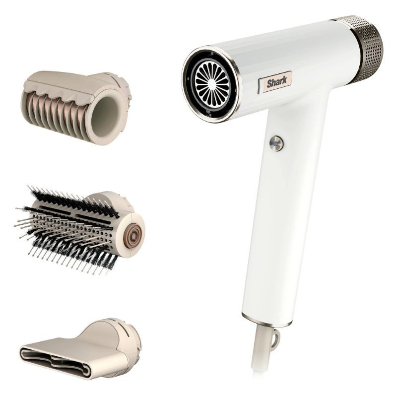 Shark SpeedStyle RapidGloss Finishing Tool and High-Speed ​​Hair Dryer for Straight and Wavy Hair