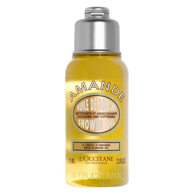 Mini Cleansing and softening shower oil with almond oil
