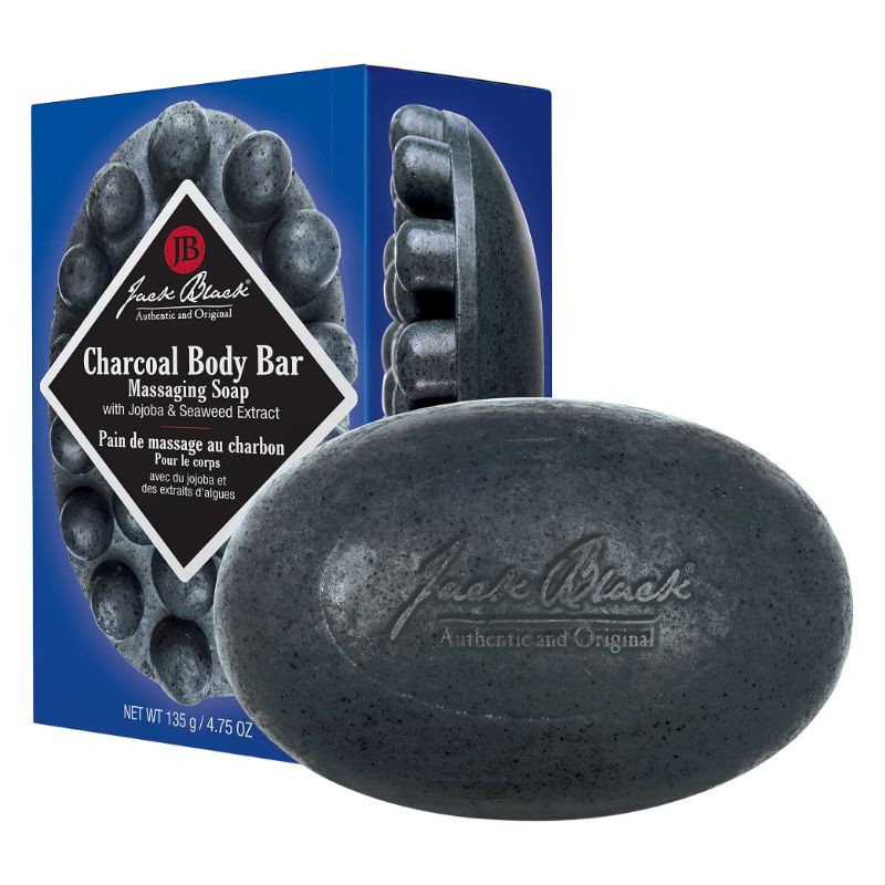 Charcoal massage bar for the body