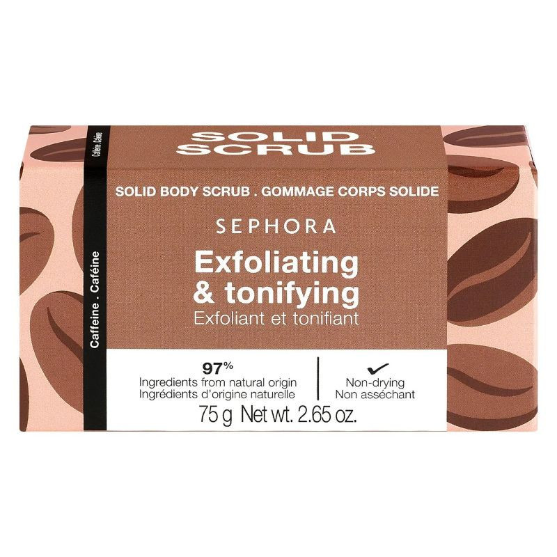 Smoothing and toning body exfoliant