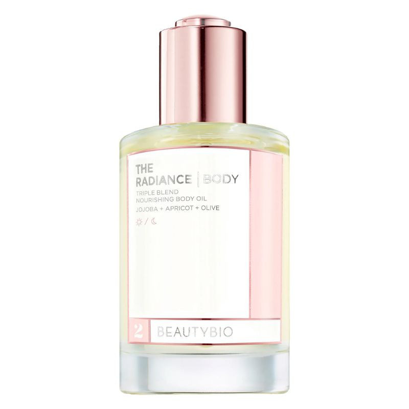 BeautyBio Huile nourrissante pour le corps avec jojoba, abricot et huile d'olive Radiance