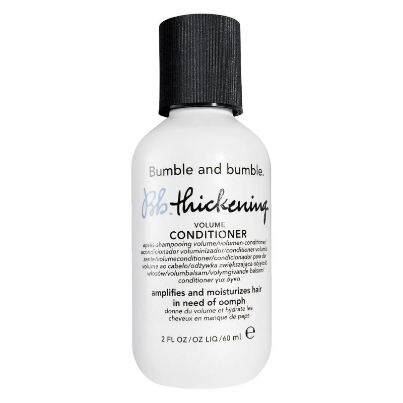 Mini volumizing and thickening conditioner