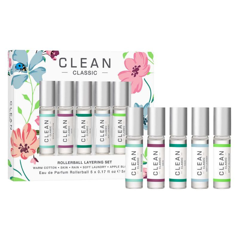 Clean Classic Mini Roll-on Perfume Set