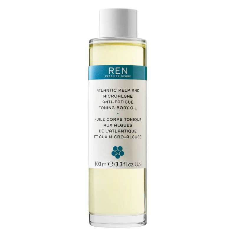 REN Clean Skincare Huile tonifiante anti-fatigue pour le corps Varech de l’Atlantique et microalgue