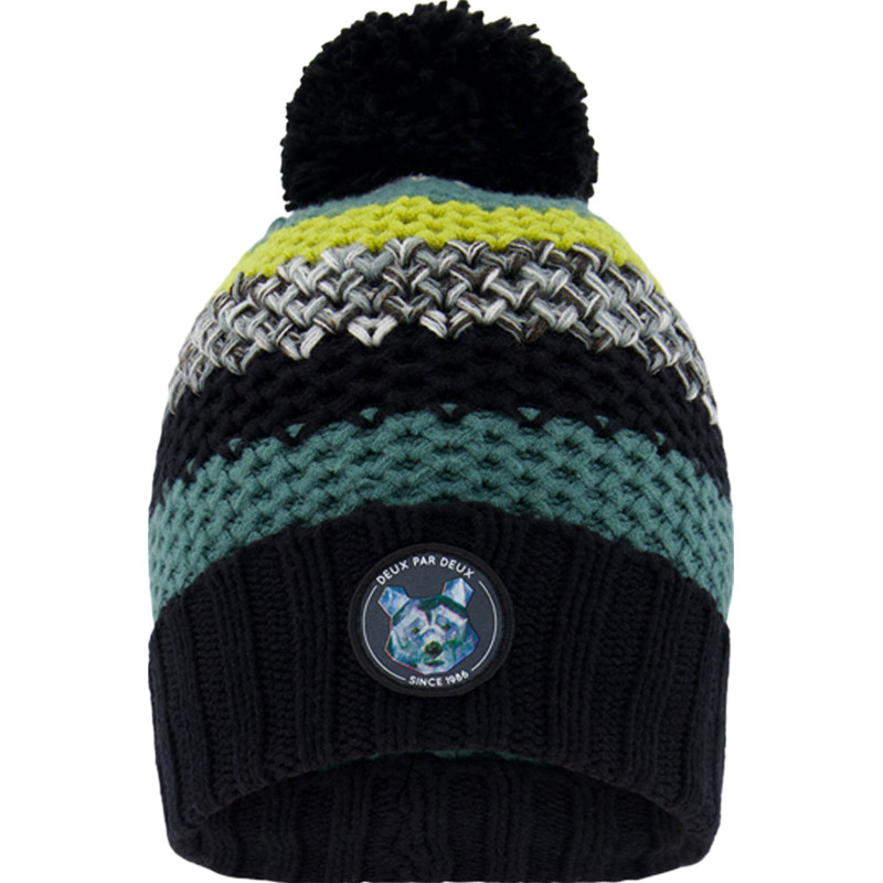 Striped knit beanie - Boy