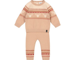 Jacquard knit sweater and pants set - Toddler Boy