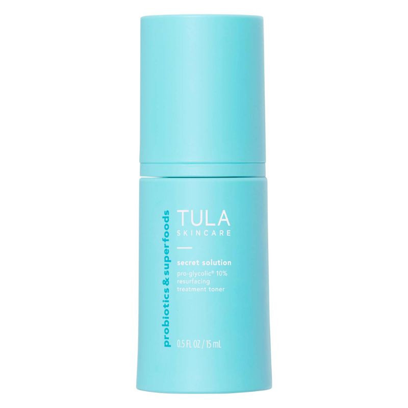 TULA Skincare Gel tonique resurfaçant et soin Pro-Glycolic® 10 % Secret Solutions