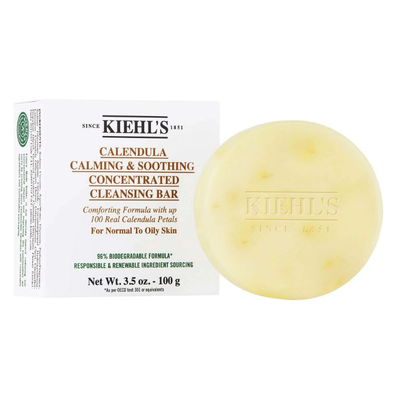 Kiehl's Since 1851 Pain nettoyant concentré calmant et apaisant Calendula