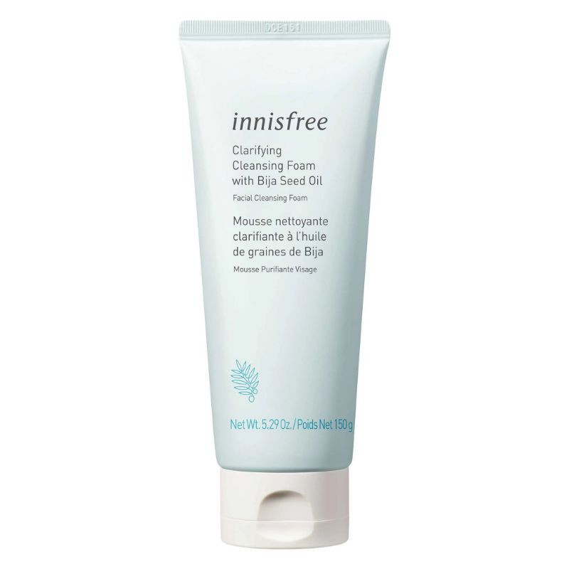 innisfree Mousse nettoyante clarifiante avec huile de graine de bija