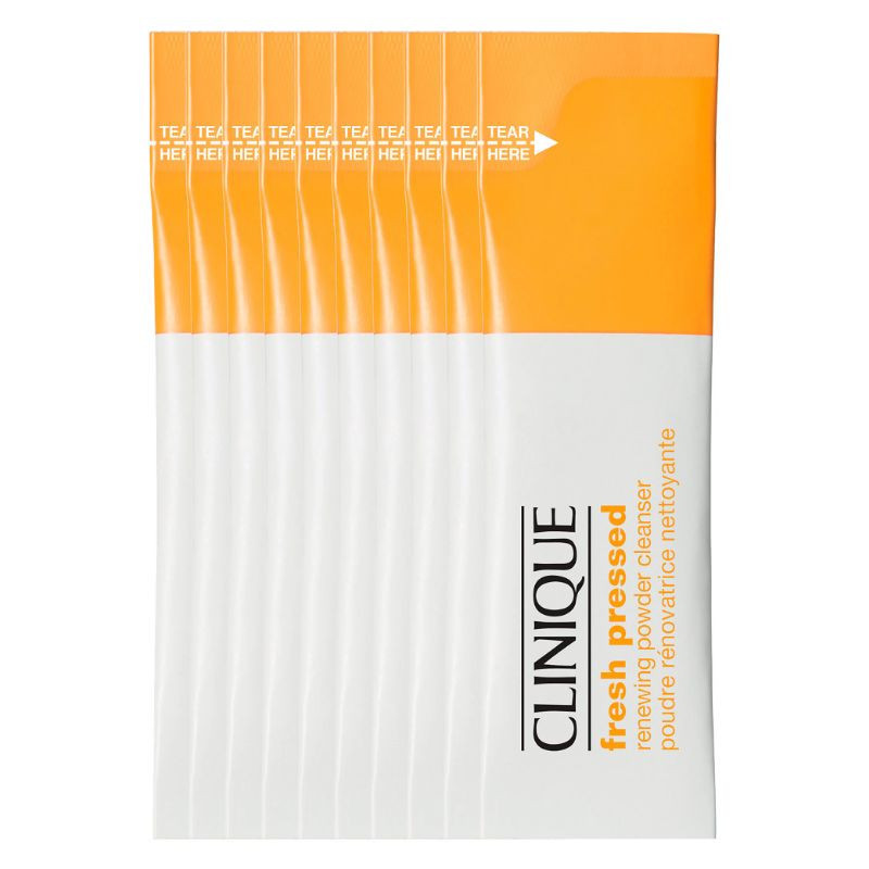 CLINIQUE Poudre rénovatrice nettoyante Fresh Pressed à la vitamine C pure