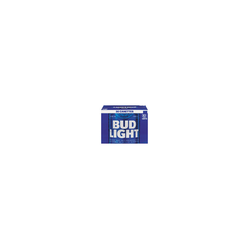 Bud Light Bière blonde en canette - 4% alcool