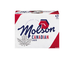 Molson Canadian Bière en canette - 5% alcool