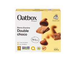 Oat Box Barres double chocolat