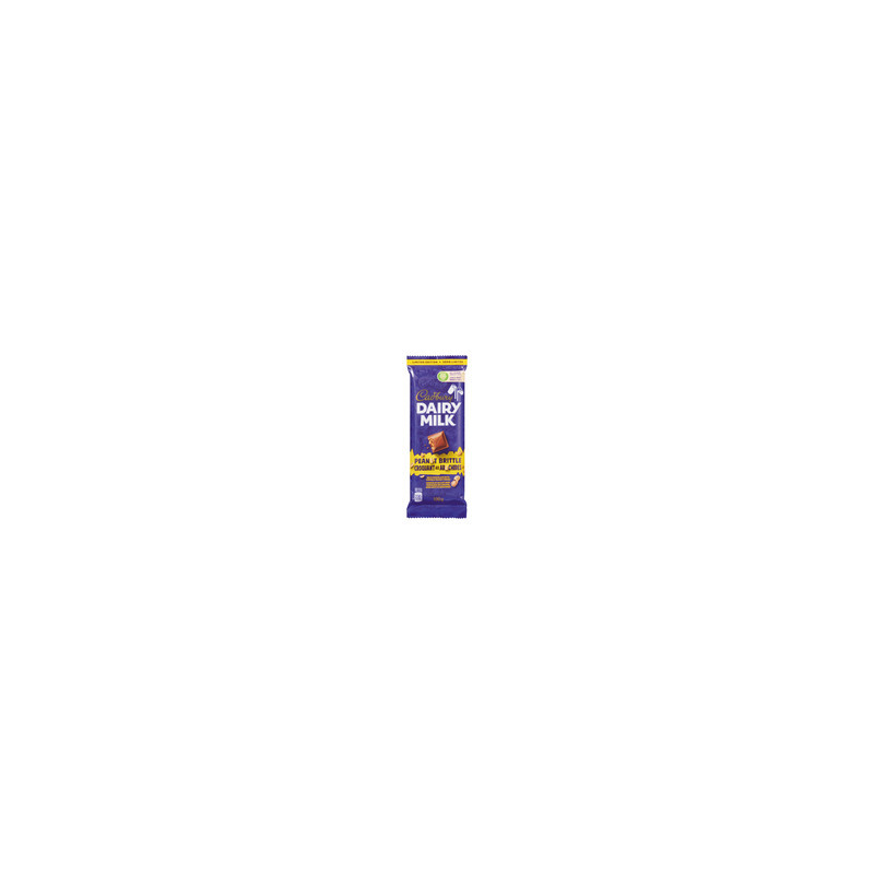 Cadbury Dairy Milk Tablette de chocolat croquant aux arachides