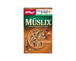 Kellogg's Müslix Céréales à saveur d'érable