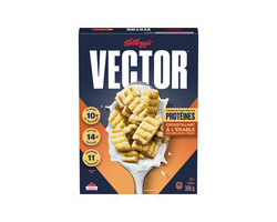 Kellogg's Vector Céréales protéinées croustillantes à l'érable