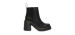 Spence Leather Chelsea Boots with Flared Heels - Women's