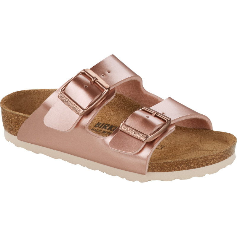 Arizona Birko-Flor Metallic Sandals [Narrow] - Child