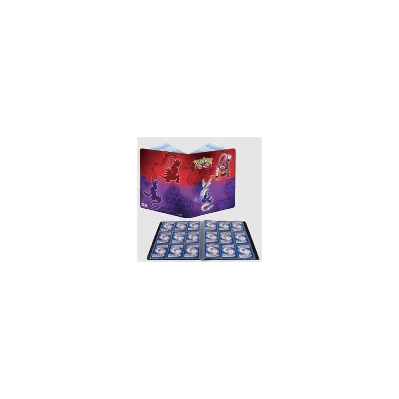 Pokémon -  portfolio 9 pochettes - koraidon et miraidon (20 pages) sv3 -  écarlate et violet