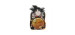 Dragon ball -  sac à dos avec symboles (goku) -  dragon ball z