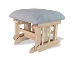 Natural fabric stool LIN20
