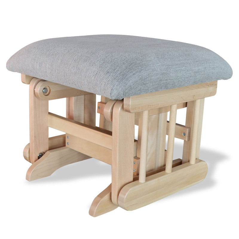 Natural fabric stool LIN20