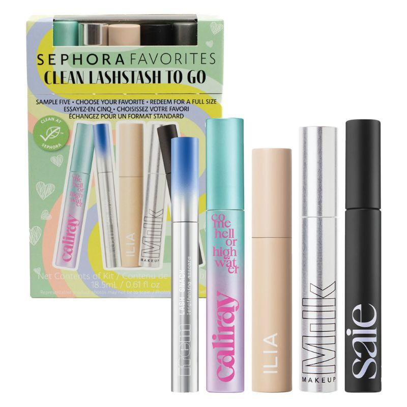 Lashstash Pure & Healthy Mini Mascara Travel Set with Voucher