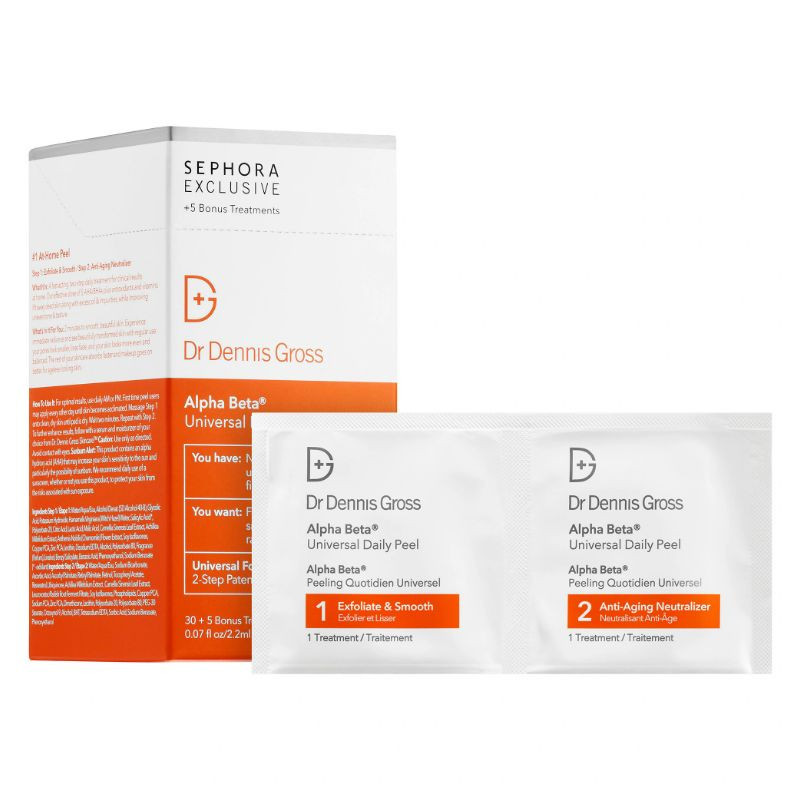 Dr. Dennis Gross Skincare Tampons exfoliants quotidiens universels Alpha Beta®