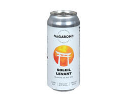 Vagabond Soleil Levant Bière blanche de blé au yuzu en canette - 5% alcoo...