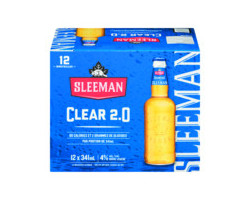 Sleeman Clear 2.0 Bière en bouteille - 4% alcool