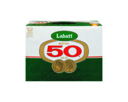 Labatt 50 Bière blonde en canette - 5% alcool