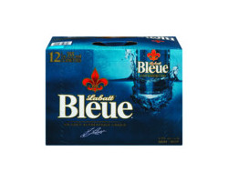 Labatt Bleue Bière blonde en canette - 5% alcool