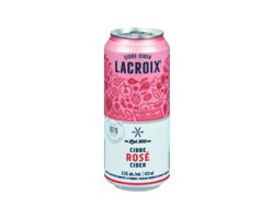 Lacroix Lot 300 Cidre rosé en canette - 5.5% alcool
