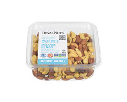 Royal Nuts Noix non salées rôties