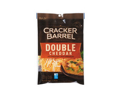 Cracker Barrel Fromage râpé double cheddar