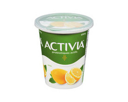 Danone Activia Yogourt aux citrons 2.9% m.g.