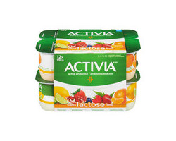 Danone Activia Yogourt aux framboises