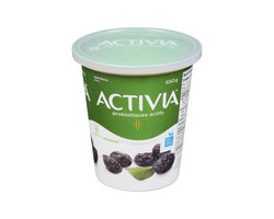 Danone Activia Yogourt aux pruneaux 2.9% m.g.