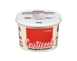 Coaticook Crème glacée à la vanille sans gluten