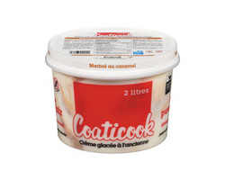Coaticook Crème glacée au caramel écossais sans gluten