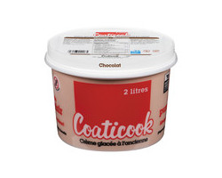 Coaticook Crème glacée au chocolat sans gluten