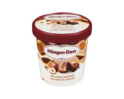 Haagen-Dazs Crème glacée aux chocolat et noisettes