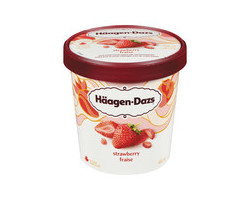 Häagen-Dazs Crème glacée aux fraises