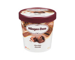 Haagen-Dazs Crème glacée chocolat