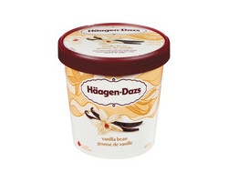 Haagen-Dazs Crème glacée gousse de vanille