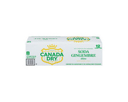Canada Dry Boisson gazeuse au gingembre diète