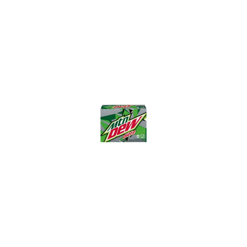 Mountain Dew Diète Boisson gazeuse aux agrumes diète